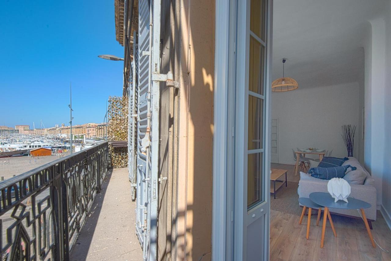 Le Balcon Du Vieux-Port-Amazing Sea View-100M2 Lägenhet Marseille Exteriör bild