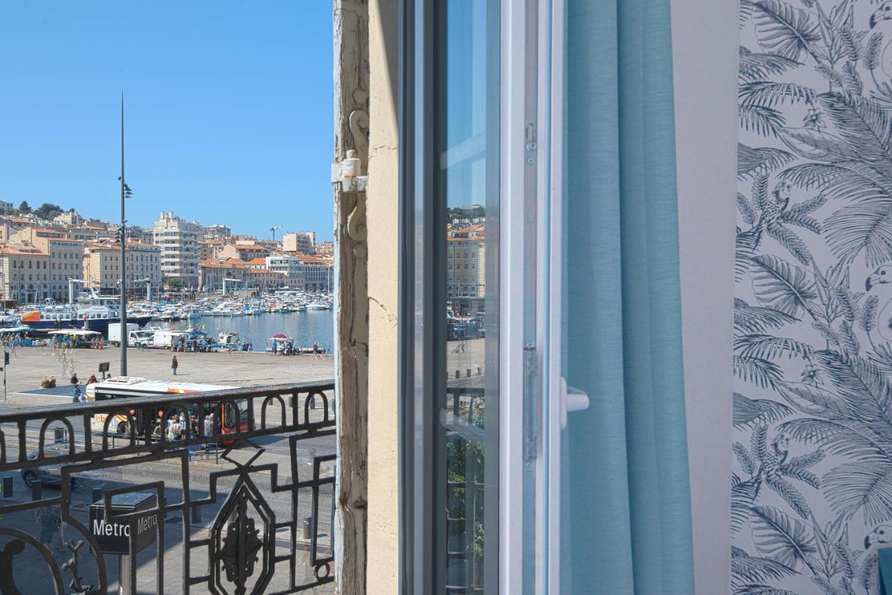 Le Balcon Du Vieux-Port-Amazing Sea View-100M2 Lägenhet Marseille Exteriör bild
